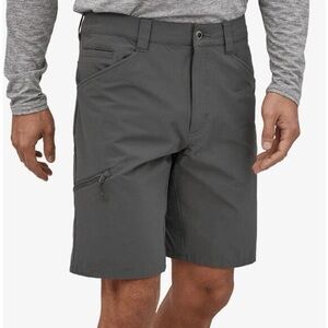 Patagonia Men's EUC Gray Outdoor Hiking Shorts Inseam Size 32